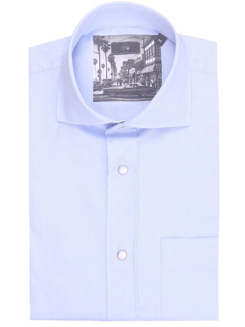 cotton shirt with snap buttons MARTIN ZELO | MZ703-CAM03RES04